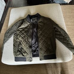 Calvin Klein Quilted Bomber Jacket