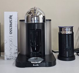 ​Nespresso Vertuo Evoluo & Aeroccino 3 Milk Frother Bundle (with Descaling Kit)