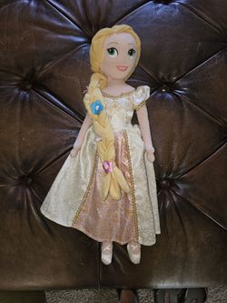 Disney Store Rapunzel Wedding Plush 21"