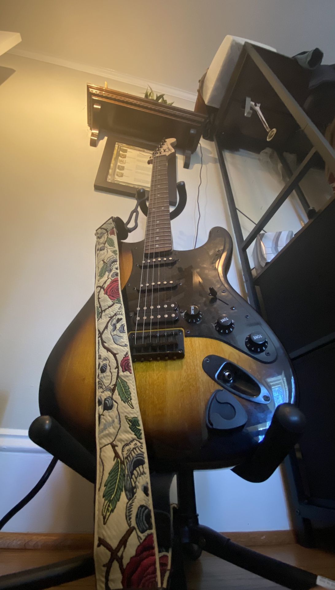 Squier Stratocaster & Spider V20 Amp