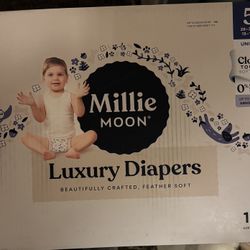 Millie Moon Diapers Size 5  Count 104 