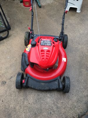 Photo Troy built lawn mower 21 inch cut 6.75 hp Briggs & Stratton extremely clean