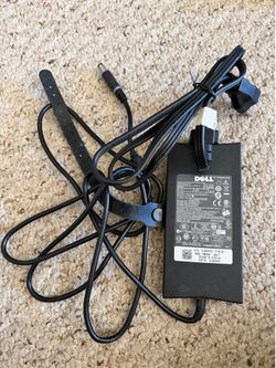 Dell laptop chargers and dock station