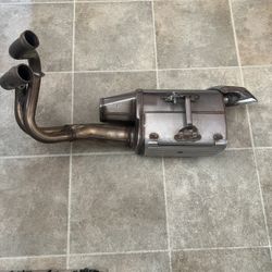 2014 Kawasaki ER6-F ER6F EX650F Complete Exhaust System KHI-K-618 24/9/21 V3B6