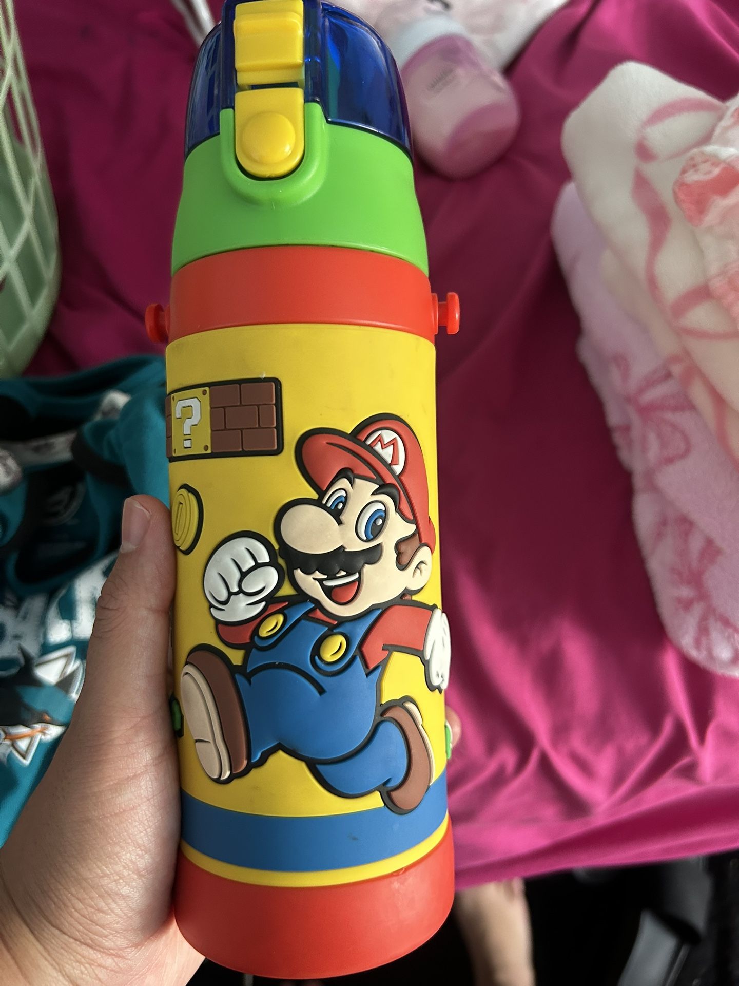 Mario Water Bottle From Japan