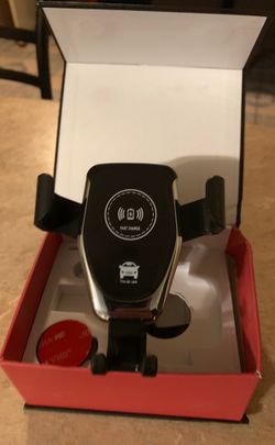 Car mount wireless charger for iPhone XS Max, X, XR and 8.