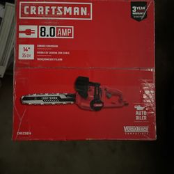 New in box craftsman chainsaw