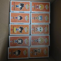 Funko Pop Collection - DBZ, Street Fighter other Anime