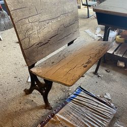 Antique Desk And Chair