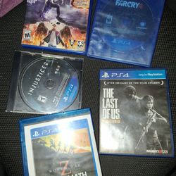 Ps4 games all in good condition