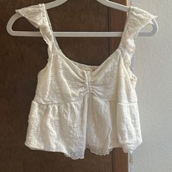 Women’s cream tank top 