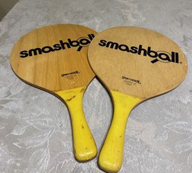 Set of 2 Smashball Paddle Raquets