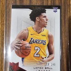 2018 Panini Chronicles Majestic Rookie Lonzo Ball Los Angeles Lakers  128/249