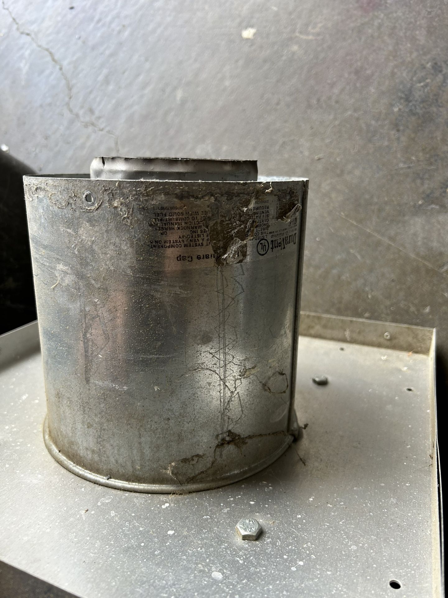 Fireplace Exhaust Thimble