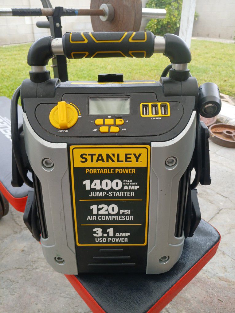 Stanley's Portable Power ,Jumper Starter,air Compression, USB Power 
