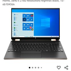 HP ENVY CONVERTIBLE TOUCHSCREEN LAPTOP