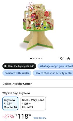 Manhattan Toy Tree Activity Center