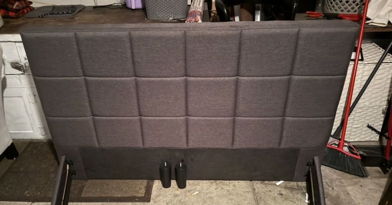 Dark Gray Headboard