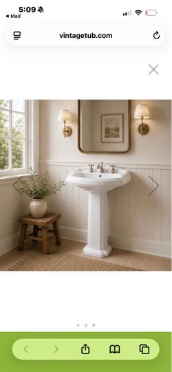 Pedestal Sink