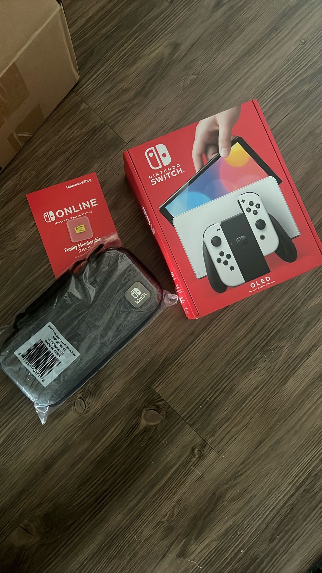 Brand New White OLED Switch Bundle