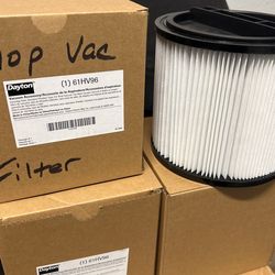 Dayton Shop Vac Filter