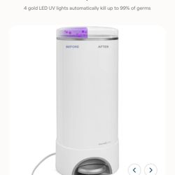 Brand New Munchkin® UV Diaper Pail #1 in Odor Control