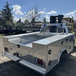 2026 Bradford Built ALUMINUM Contractor Truck bed DRW 96"x103" 57"/58" CA