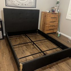 ✨FREE✨ Queen Sized Bed Frame And Head Board