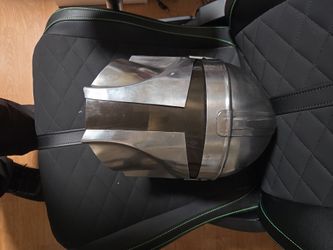 Metal Mando star wars helmet rare