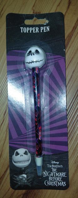 Jack Skellington Topper Pen