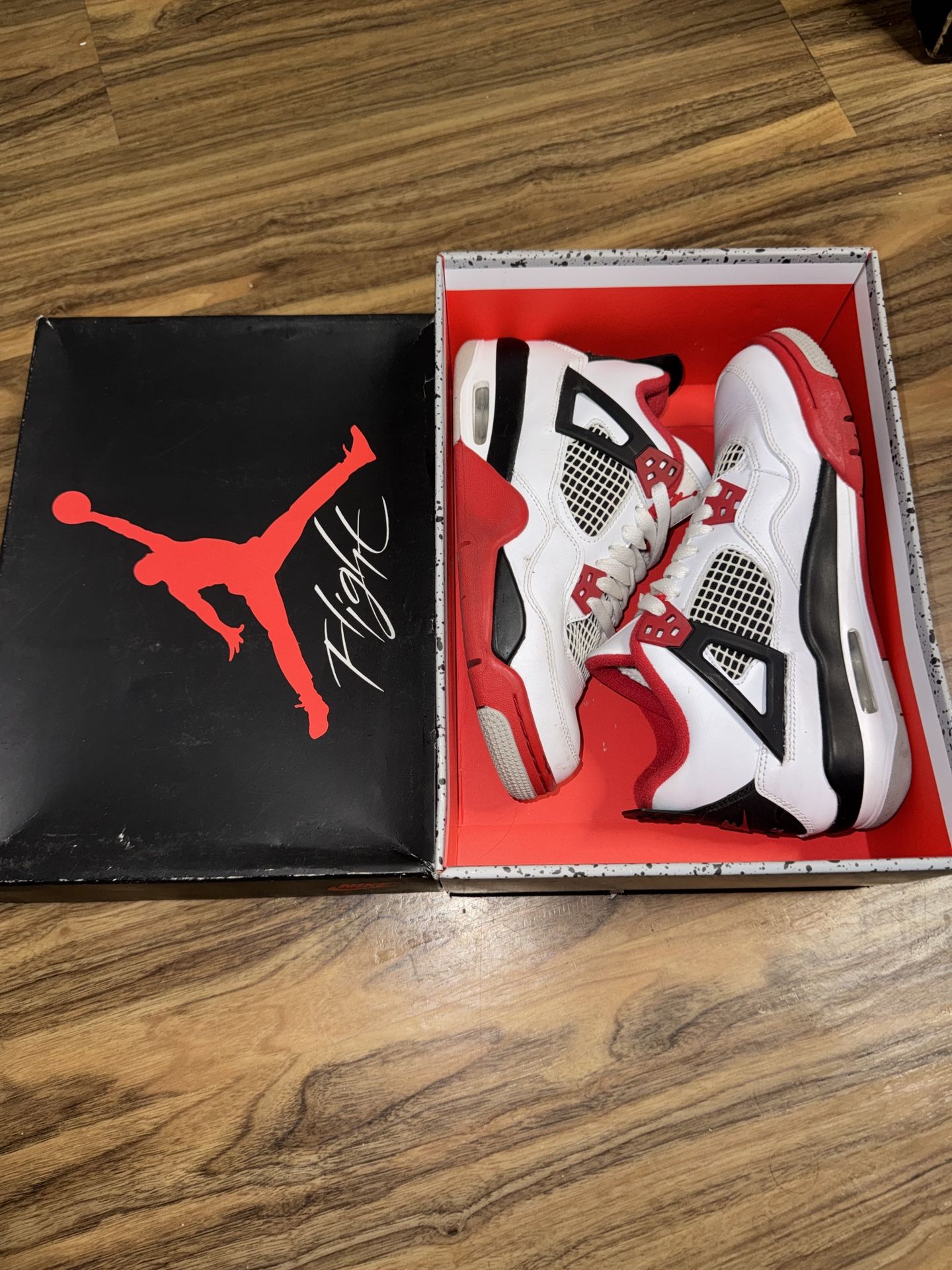 Jordan 4 Retro Fire Red (2012) ORIGINAL BOX