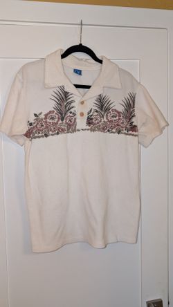 Vintage Ocean Pacific (OP) Terry Cloth Polo Shirt