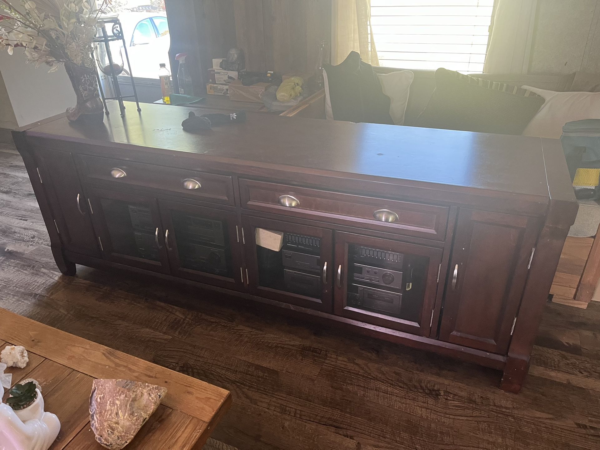 TV entertainment stand