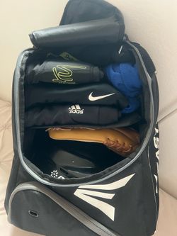 Softball bag full of stuff