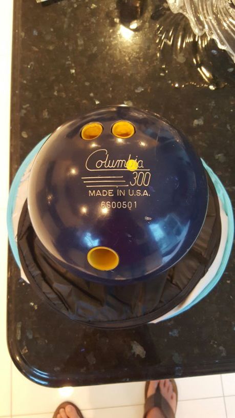 15 lb Columbia 300 Aftershock (masters yellow dot)
