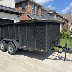 2023 C&M 14FT Utility Trailer
