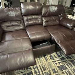 Two Manual Reclining Couches