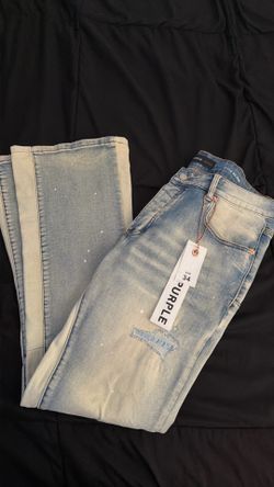 Purples flared size 34