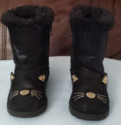 Little Kids Cat Boots - Size 7