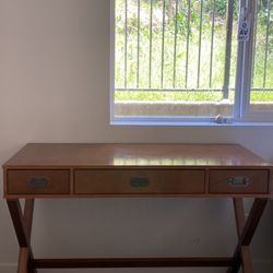 Wooden desk