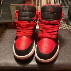 jordan 1 mid banned size 10.5