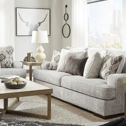 🚚Ask 👉Sectional, Sofa, Couch, Loveseat, Living Room Set, Ottoman, Recliner, Chair, Sleeper. 

✔️In Stock 👉Mercado Pewter Living Room Set