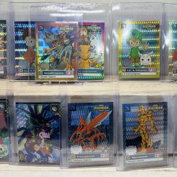 1999 Upper Deck Digimon Parallel Card Lot Mint