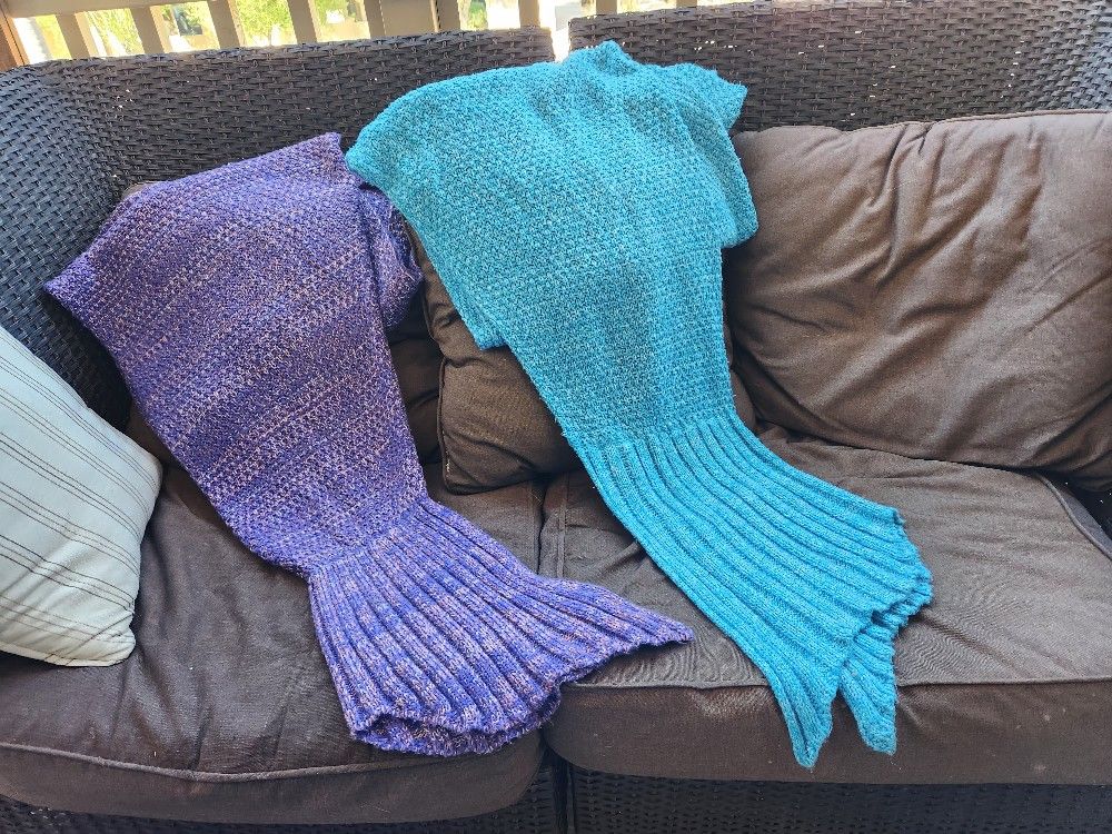Mermaid Tail Blankets (2l
