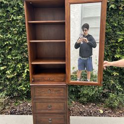 French Louis XV Style Armoire / Jewelry Cabinet/Cupboard