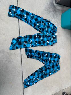 Cookie Monster Pajamas Size Medium and Large