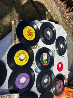Vintage 45 records