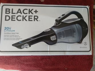 Black + Decker Cordless Hand Vacuum