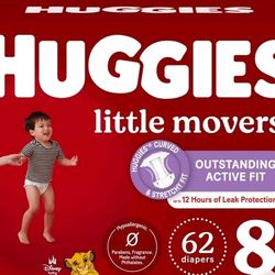Huggies Little Movers Size 8