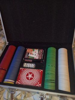 Poker Chips Set - New